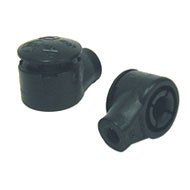 Picture of Whitecap Industries G-1130C Snap-On End Cap for Hatch Lift Support 10mm Black Composite