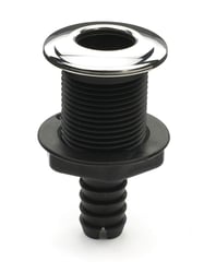 Picture of Whitecap Industries S-3801C Stainless Steel Nylon Thru-Hull Fitting with Barb 3/4" Hose Straight