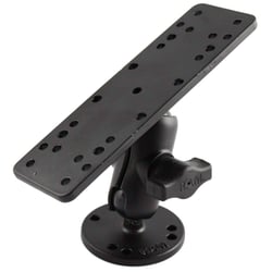 Ram Mounts RAM111UB Marine Electronics Mount with Short Double Socket Arm and Rectangle Base — image 2