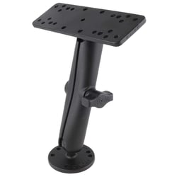 Picture of Ram Mounts RAM111UB Marine Electronics Mount with Short Double Socket Arm and Rectangle Base