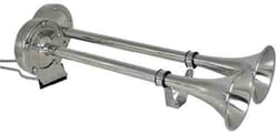 Picture of Marinco 10029XLP Dual Trumpet Electric Horn 12V Stainless Steel