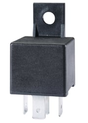 Picture of Hella 933332161 Mini Relay 24V 10/20A SPDT with Resistor and Bracket