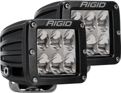 Picture of RIGID Industries 502313 D-Series PRO LED Light Driving Optic Surface Mount Pair Black