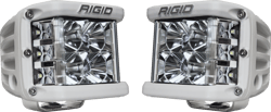 Picture of RIGID Industries 862113 D-SS Pro Side Shooter LED Pod Lights Flood Optic White Pair