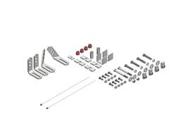 Picture of Husky Towing 31563 Universal Bracket Kit for 4 & 10 Bolt Rail Installation