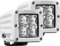 Picture of RIGID Industries 602213 D-Series Pro LED Light Spot Optic Surface Mount White Pair