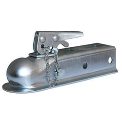 Picture of Husky Towing 87073 Straight Trailer Coupler 2" Ball 2" Channel 3,500 lb GTW