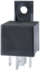 Picture of Hella 933332011 Mini Relay 12V 20/40A SPDT with Mounting Bracket