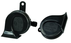 Picture of Hella 011225921 TE26 Twin Trumpet Horn Kit 12V Black Ford