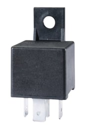 Picture of Hella 933332181 Mini Relay 12V 20/40A SPDT with Resistor and Bracket