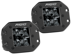 Picture of RIGID Industries 212213BLK D-Series Pro Midnight Edition Spot LED Flush Mount