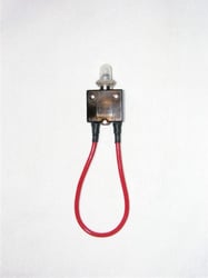 Picture of Husky Towing 87526 30 Amp Manual Reset Single Circuit Breaker