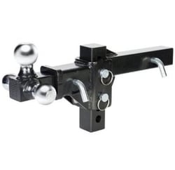 Picture of Husky Towing 30001 Adjustable Tri-Ball Mount 2" Receiver Chrome