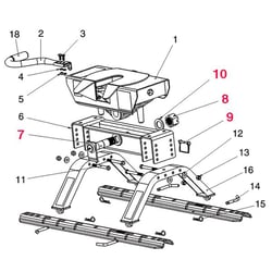 Husky Towing 31574 Pivot Pin Hardware Kit for Fifth Wheel Hitches — image 5