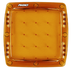 Picture of RIGID Industries 103933 Q-Series Light Cover Amber Polycarbonate Lens Protector