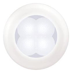Picture of Hella 980500441 3-Inch Round LED Courtesy Light White 12V Marine