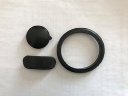 Picture of Husky Towing 87456 Replacement Manual Crank Access Cover Rubber for Brute Trailer Tongue Jack