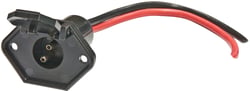 Picture of SeaSense 50052219 Trolling Motor Plug 12V 2-Pin Male 8 Gauge