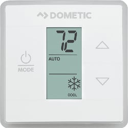Picture of Dometic 9600023355 LCD Thermostat for Heat Strip - White