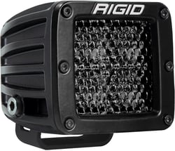 RIGID Industries 202513BLK D-Series Pro Midnight Edition Spot Diffused LED Lights Surface Mount Pair — image 2