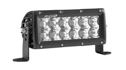 Picture of RIGID Industries 106213 E-Series Pro 6 Inch LED Light Bar Spot Optic Black