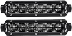 Picture of RIGID Industries 906703 SR-Series 6 Inch SAE Compliant LED Fog Light Pair White