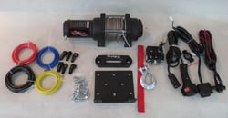 Picture of TrailFX WS35B 3500 lb ATV/UTV Winch with Synthetic Rope