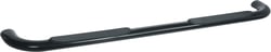 Picture of TrailFX A0037B 3 Inch Round Side Step Bars Powder Coated Black Steel Rocker Panel Mount