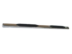 Picture of TrailFX 2940413051 4 Inch Oval Straight Nerf Bar Polished Stainless Steel Side Steps