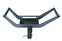 Picture of TrailFX WA017 Winch Mounting Plate 12000 lb Capacity Flat Fixed Mount Black