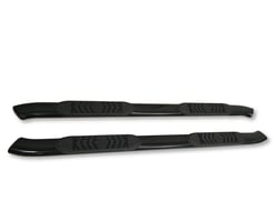Picture of TrailFX A7066B 5 Inch Oval Bent Side Step Bars Powder Coated Black Steel