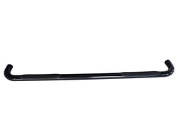 Picture of TrailFX A0009B 3 Inch Round Bent Black Powder Coated Steel Side Step Nerf Bar