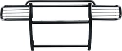 Picture of TrailFX E0011B Black Powder Coated Steel Grille Guard with Brush Guard