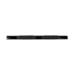Picture of TrailFX A7041B 5 Inch Oval Straight Side Step Bars Powder Coated Black Steel