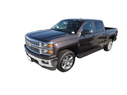 Picture of TrailFX RBW03B Powder Coated Black Steel Running Board 300 lb Capacity