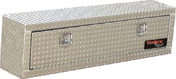 Picture of TrailFX 170481 Top Mount Aluminum Tool Box 48x13x17 Single Door Diamond Plate