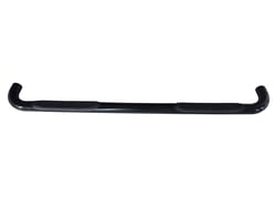 Picture of TrailFX 1130340043 3 Inch Round Bent Side Step Nerf Bar Black Steel Rocker Panel Mount