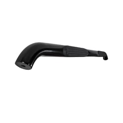 Picture of TrailFX A0033B 3 Inch Round Bent Step Bar Black Powder Coated Steel