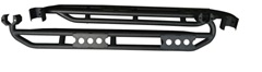 Picture of TrailFX J041T Flat Steel Rocker Panel Guard for Jeep Wrangler JK 4-Door
