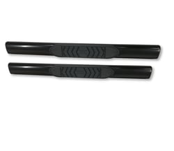 Picture of TrailFX A7036B 5 Inch Oval Step Bar Black Powder Coated Steel