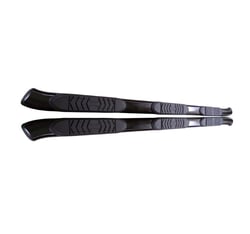 Picture of TrailFX A7058B Wheel-to-Wheel Side Steps 5-Inch Oval Black Powder Coated Steel