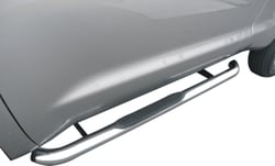 Picture of TrailFX A0029S 3 Inch Round Bent Stainless Steel Side Steps