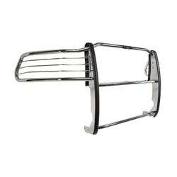 Picture of TrailFX E0011S Polished Stainless Steel Grille Guard with Brush Guard