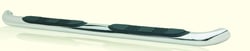 Picture of TrailFX A0023S 3 Inch Round Stainless Steel Side Steps