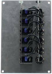 Picture of SeaSense 50031275 6 Gang Rocker Switch Panel 12V Marine Grade