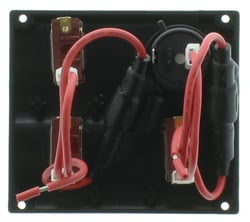 Picture of SeaSense 50031290 3 Gang Toggle Switch Panel with 12V Outlet