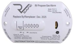 Picture of RV Safe RVLP2W 2-Wire RV Propane Gas Detector 12V White Surface Mount