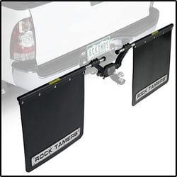 Picture of Rock Tamers 00110 Mudflap System 2.5" Hub with Stainless Steel Trim