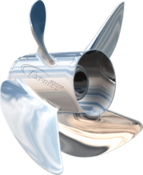 Picture of Turning Point Propellers 21431130 Hustler 4-Blade Aluminum Propeller 14x11 RH