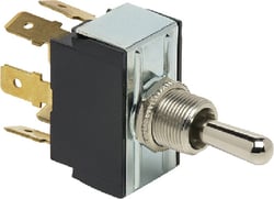 Picture of Cole Hersee 55081BP Heavy-Duty Single Pole Toggle Switch 12-36V DC 25A